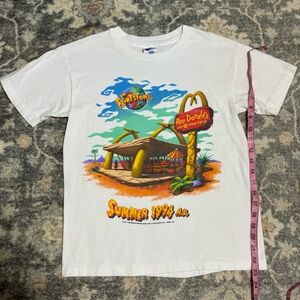 Vintage McDonalds x The Flintstones graphic tee